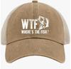 Outdoor sports printed baseball caps, men's and women's personalized leisure sunscreen breathable mesh caps, sun caps