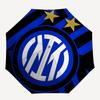 Inter Milan, Badge Automatic Opening and Closing, 8 rib Structure Portable Umbrella, Suitable for Men and Women in All Seasons  Perfect Gift
