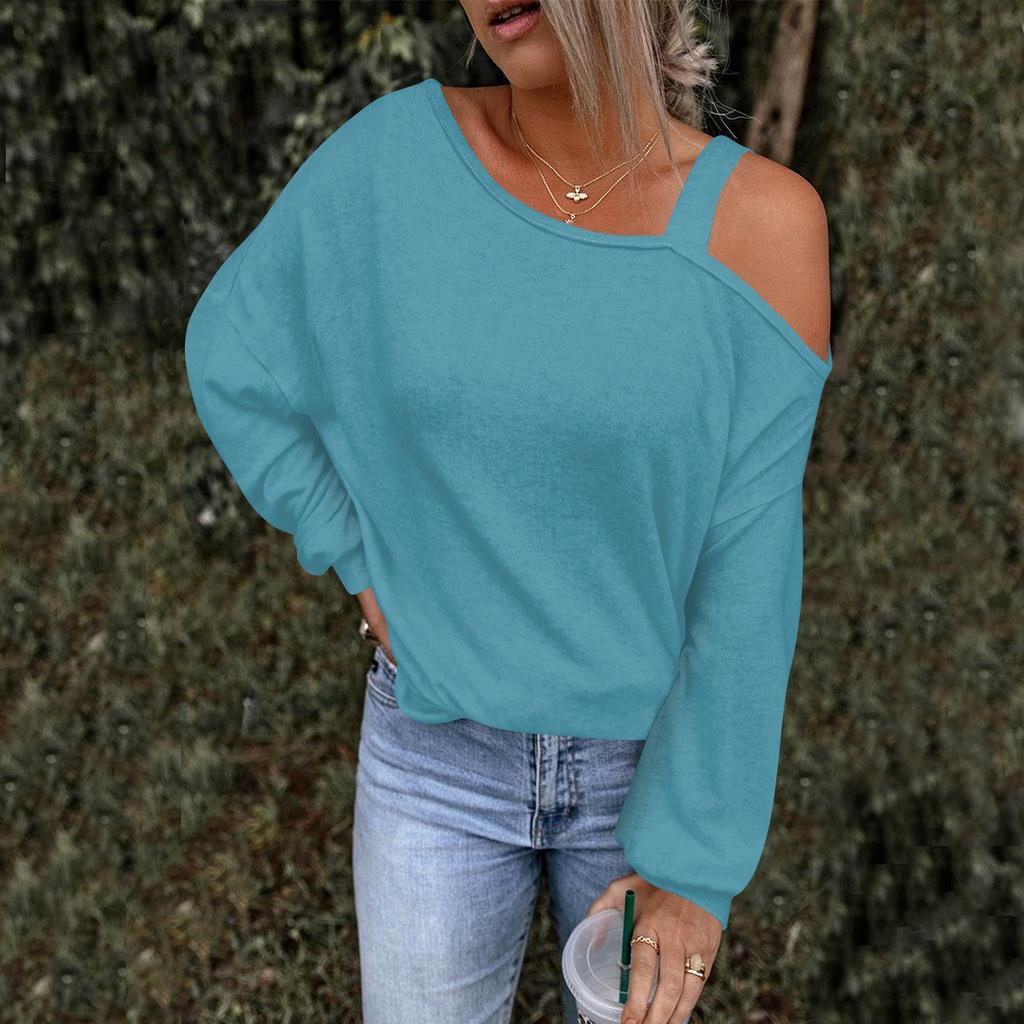 Women's O-neck 3/4 Sleeve Cute Print Shirt Outerwear