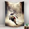 Гобелен New York Rangers для подвешивания на стену, Логотип НХЛ по хоккею, Настенный декор для спальни, гостиной, общежития