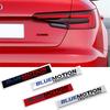 Metal 3D Badge Blue Motion Technology Logo Car Rear Trunk Body Sticker Emblem TSI TDI MK4 MK5 MK6