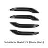 For Tesla ModelY Model 3 2023 Car Antifreeze Door Handle Sticker Refit Accessories Trim Decoration Door Handle Protector Cover