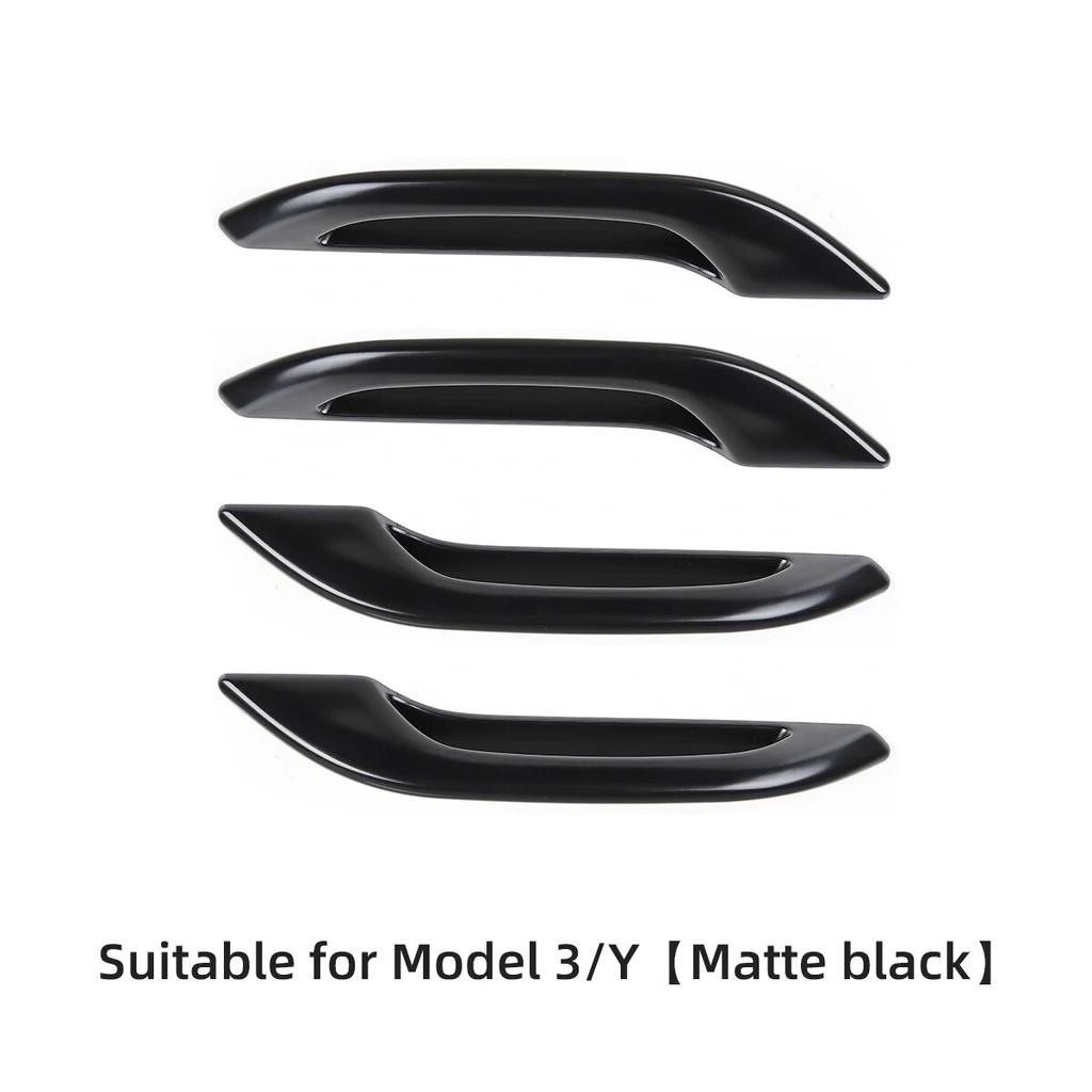 For Tesla ModelY Model 3 2023 Car Antifreeze Door Handle Sticker Refit Accessories Trim Decoration Door Handle Protector Cover
