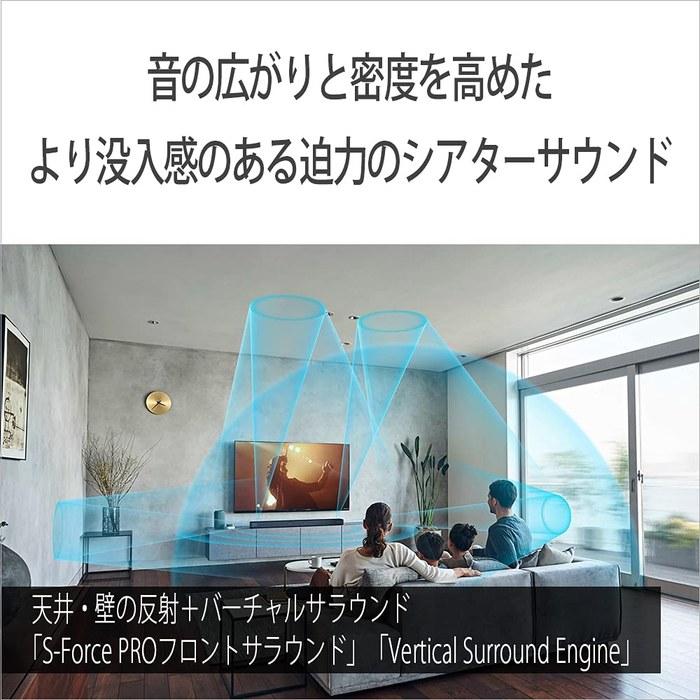 Sony Soundbar HT-A7000 7.1.2ch Dolby Atmos DTS:X Hi-Res 8K HDR with HDMI & Bluetooth