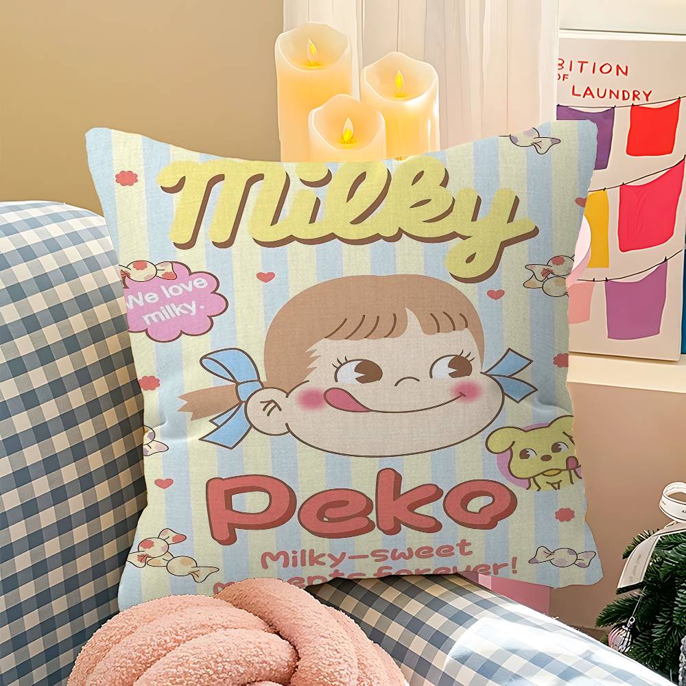 M-mil-ky W-way P-peko-Chan Чехол для подушки-кушн Чехол для подушки Декор Наволочка Печатный чехол для подушки Для дивана