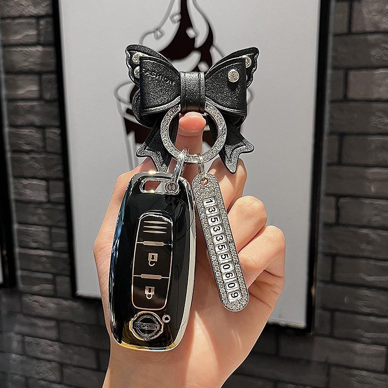 Специальный чехол для ключей Nissan Teana2023Новый высококачественный защитный чехол для пряжки сумки