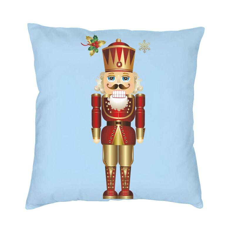 Щелкунчик-солдат, игрушка в подарок, чехол для дивана, домашний декор, квадратная наволочка