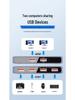 USB 3.0 2x4 Разветвитель: Общий доступ к клавиатуре, мыши и принтеру между двумя компьютерами