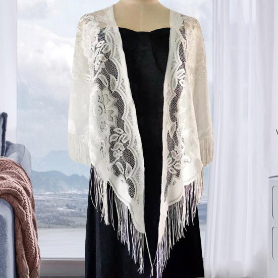 Солнцезащитный шарф, стильный тонкий сенсорный кружевной шаль, летний пляжный солнцезащитный шарф, шаль, женская шаль, женские аксессуары