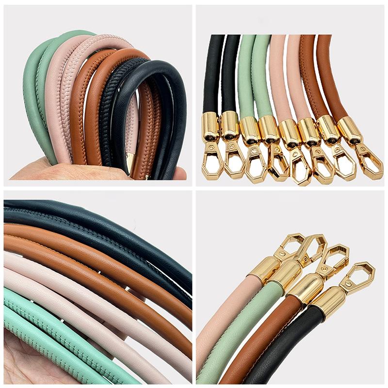 2 шт. мягкие кожаные ремни для сумок на плечо короткие ручки для сумок DIY сменный ремень для сумки аксессуары для сумок 
