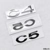 ABS 3D Sticker Styling for Citroen C2 C4 C5 Logo Car Rear Trunk Badge Auto Body Emblem Decals Auto Modified Accessories