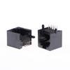 10 шт./лот RJ45 8P8C Компьютерная Сетевая Розетка для Печатной Платы Черная, Серая