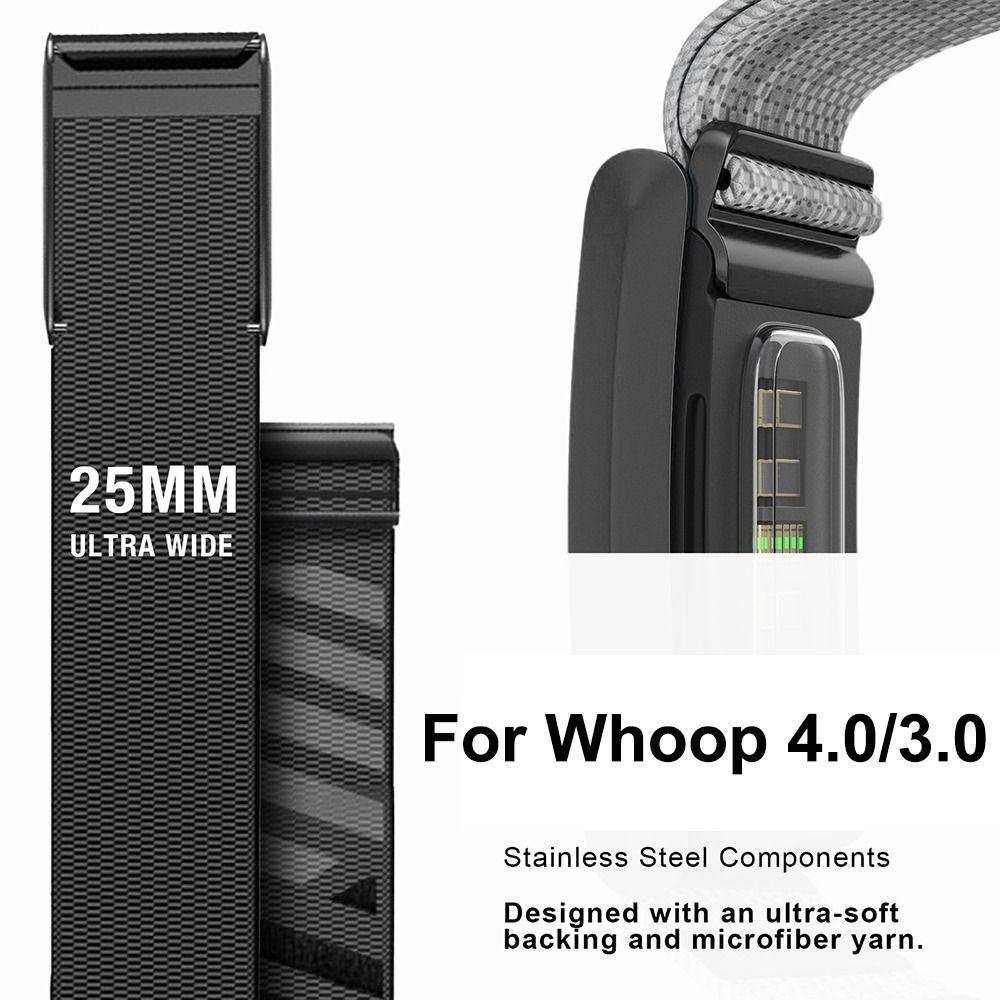 Adjustable Band Replacement Breathable Sports Wristband Fitness Tracking Strap for Whoop 4.0/3.0