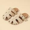 Baotou Slippers Women's 2025 Spring and Summer New Pig Cage Shoes Hollow Shoes Wear Flat Slippers