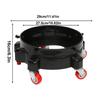 Car Wash Bucket Roller Bucket Cart Rolling Bucket Dolly 360 Swivel Bucket Storage Tray With Wheels For Car Wash Tools Accessory