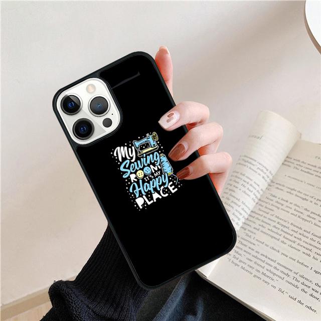 Любовь Швейная машина Узор Ракушка Для iPhone 17 Air 15 16 14 13 12 Pro Max 11 Pro Max Plus Чехол для телефона