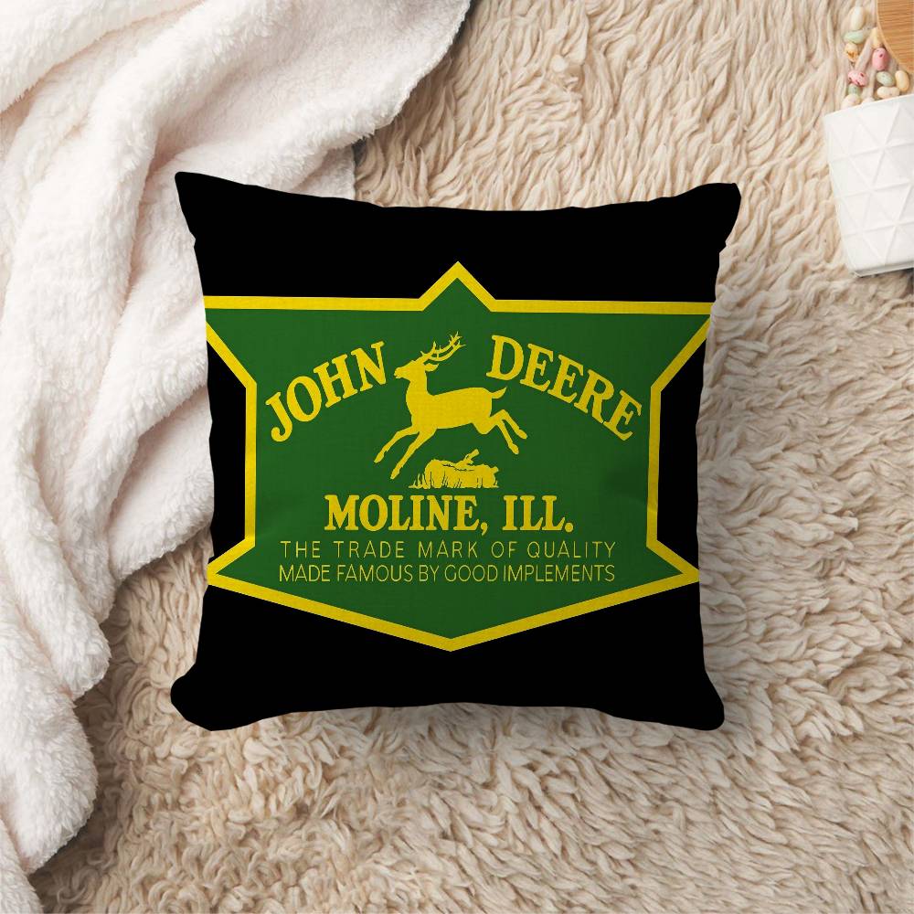 JJohnDeereS Maple Design Cushion Cover Happy Autumn Harvest decor Holiday Decorati Pillow Cover