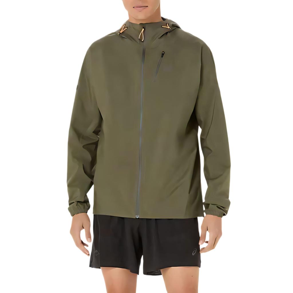 Asics Fujitrail Elite Fashionable Comfortable Versatile Windproof Waterproof Breathable Durable Warm Jacket Men Jacket 2011D265-301