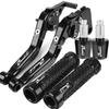 For SUZUKI GSF650 BANDIT GSF 650 2005 2006 Motorcycle Accessories Aluminum Brake Clutch Levers Handlebar Handle Grips Ends