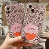 Phone Case: 2D flat, suitable for iPhone 18 17 16 15 14 13 Pro, transparent four corner protection case, paper cup cupcakes, Christmas and Halloween g