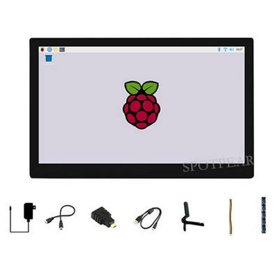 Raspberry Pi 10.1" QLED Touch Display, 1280x720, Quantum Dot, Ideal for PC & Gaming
