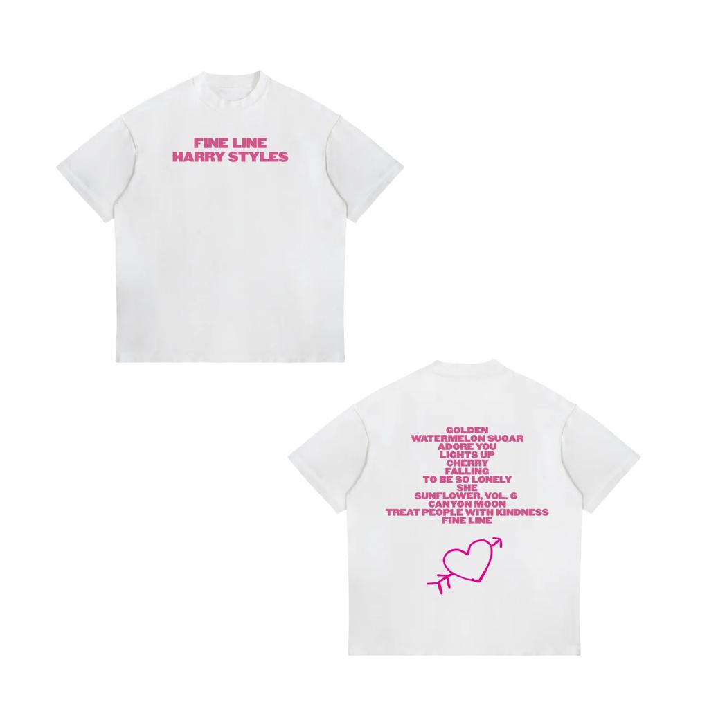 Harry Styles Tshirts Fan Gift Kiss All The Time Disco Occasionally New Album Print Tops Unisex Women Street Y2k Summer Casual Tee