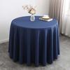 Banquet Table Cloth Round Wedding Tablecloth Polyester Tablecloths For Dining Table Home Hotel Restaurant Table Cover Decor
