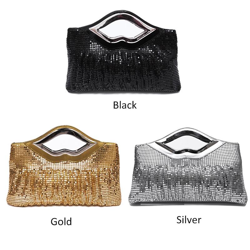 SCIONE Women Clutch Bags Handbag Evening Bags Sequin Beading Fashion Female Clutch Purse