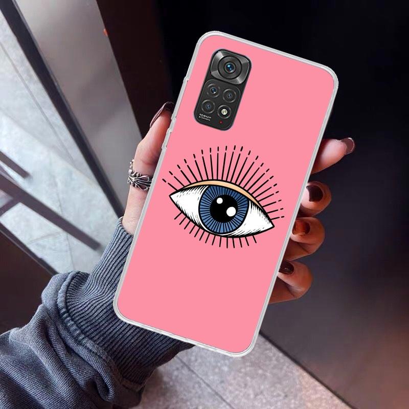 Ferragnies Eyes Chiara Phone Case For Xiaomi Redmi Note 15 14 14S 13 12S 12 Pro Plus 11S 11 10S 10 4G Cover 11E 11T 5G Print Fun