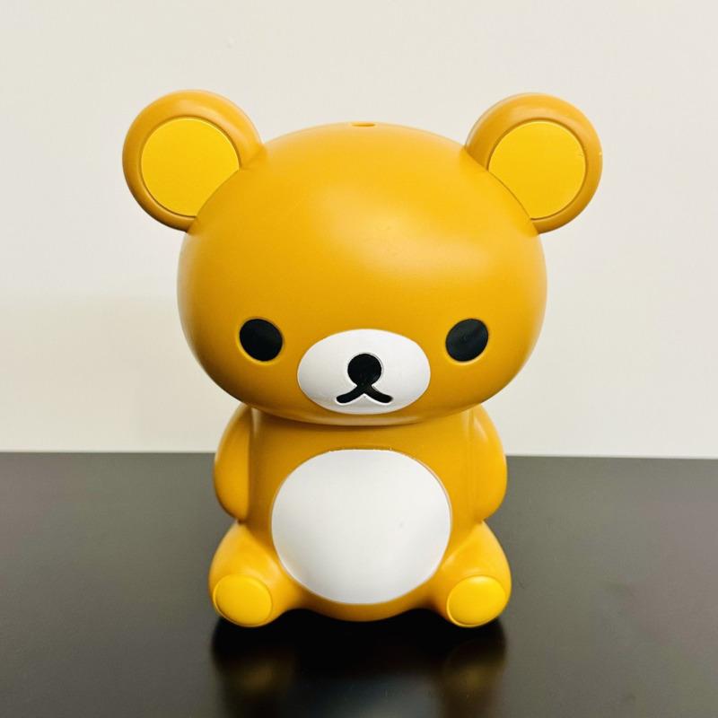 Пластиковый стакан для воды с соломинкой Rilakkuma, мультяшный стакан для воды, кавайный, милый, аниме, пластиковый чайник, милые подарки для девочек, мультяшная детская кружка для улицы