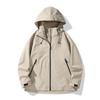 Spring New Couple Style Jackets, Mountain Style Outdoor Trendy Brand Loose Hooded Windproof Jackets for Men and Women