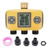 3 Outlet Sprinkler Timer Garden Hose Timer with Rain Delay Automatic Watering System Digital