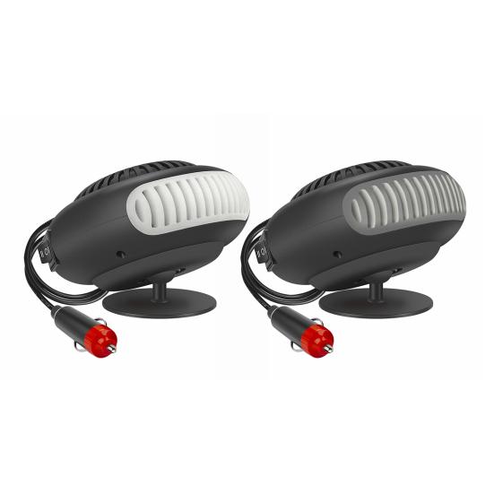 Автомобильный обогреватель с основанием Plug-and-Play Вращающийся на 360 градусов нагрев Быстрый малошумный портативный автомобиль небольшого размера