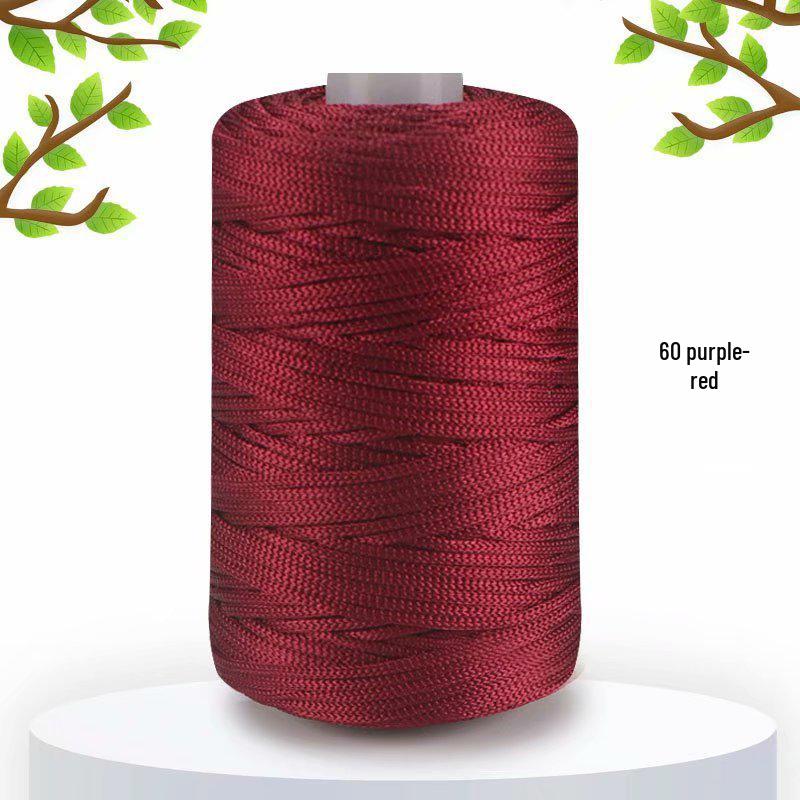 125 г Легкая Ледяная Шелковая Льняная Пряжа для Летних Шляп, Средней Тонкости Вязания, Сумок DIY, Подушек и Блестящая Полая Пряжа