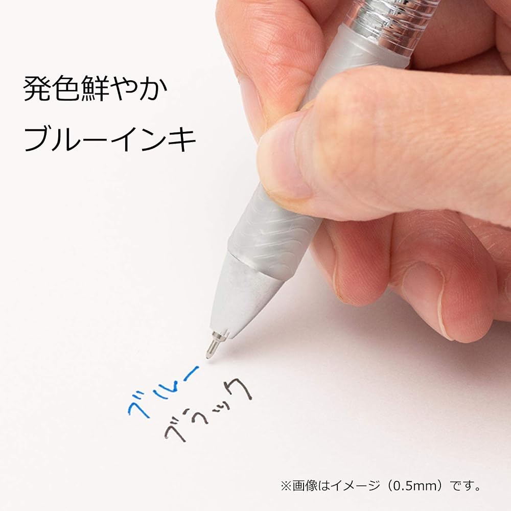 Шариковая ручка Pentel Гелевые чернила Гель Infree 0,5 мм Прозрачный корпус BLN75TL-C Синий 10 шт.