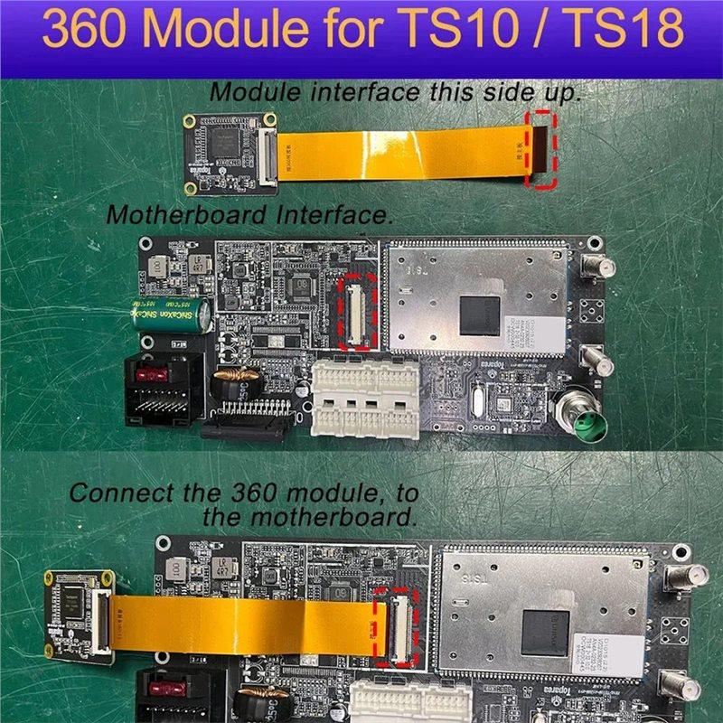 Topway Для TS10 Для TS18 360 Модуль Чип Автомобильная Android Мультимедийная Материнская плата 360 Функциональность
