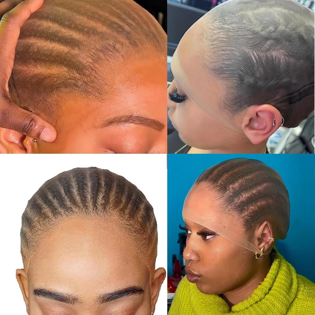 Wholesale Wig Cap for Women Invisible Ultra-thin Stretchy Stocking Caps for Lace Front Wigs Sheer Wig Cap Thin Nylon Cap