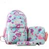 Students' Casual Backpack Girls Large Capacity Schoolbag Children Junior High School School Bags 3 Pcs Set Bags Women Backpack