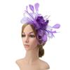 Large Wedding Feather Hair Fascinator On Headband Ladies Day Royal Ascot Races  Aliceband Net