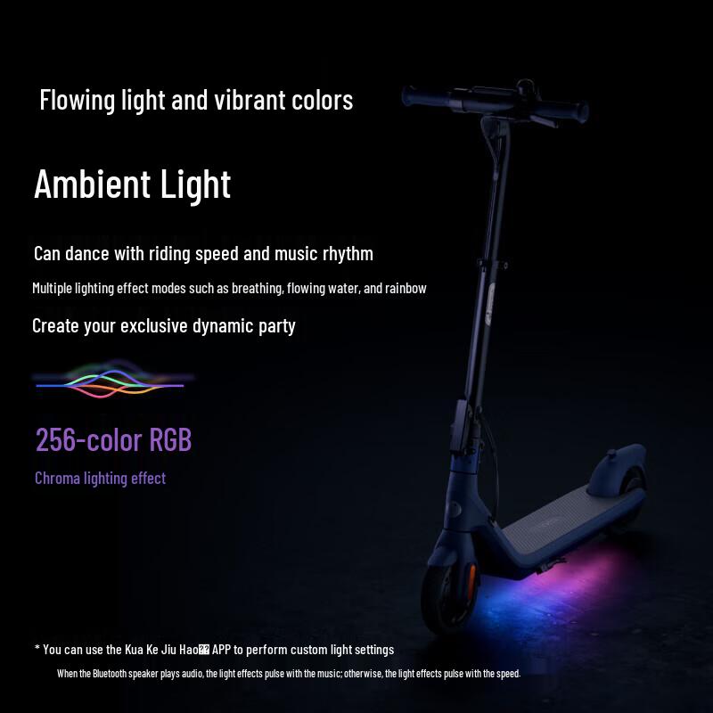 Ninebot C2 Pro Height-Adjustable Foldable Electric Scooter (CN version)