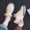 Big Head Canvas Shoes Women Ins Versatile Student New Autumn Trendy Thick-soled Color Matching Board Shoes