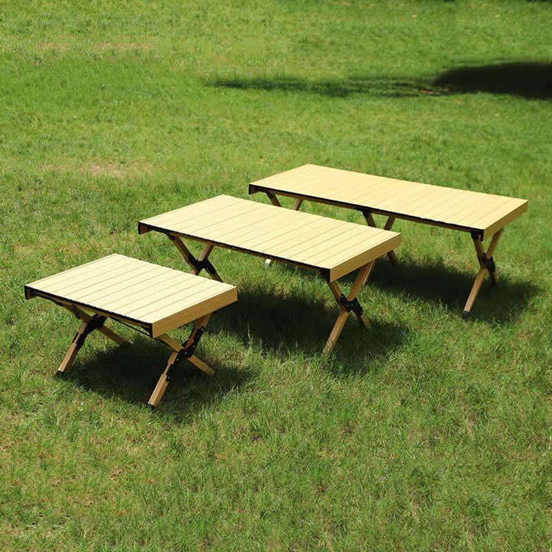 OIMG Portable Aluminum Alloy Outdoor Folding Table