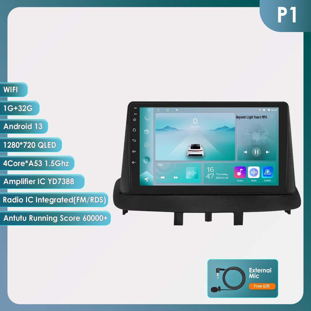 Рено Меган 3 (08-14) Android GPS-навигатор с большим экраном