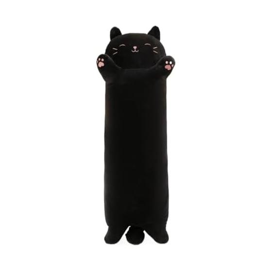 Плюшевая подушка-обнимашка Demanca Cat, Большая подушка-обнимашка с кошкой, Милая мягкая подушка для сна, Реальная гигантская обнимашка, Подарок на день рождения подруге, детям, Стирка, Подушка-животное