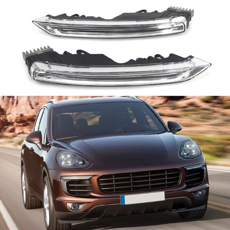 Сигнальная лампа безопасности дорожного движения 95863118130 7P5941181J 7P5941181H Светодиодная противотуманная фара ДХО Дневной ходовой свет Автомобильная осветительная сборка