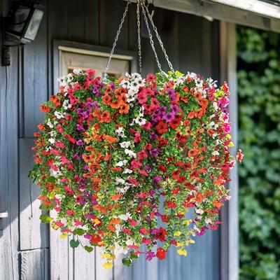 Искусственная фиолетовая глициния, поддельное свисающее фиолетовое растение для весны, лета, для помещения, улицы, стены, дома, сада, патио, декор для свадебной вечеринки