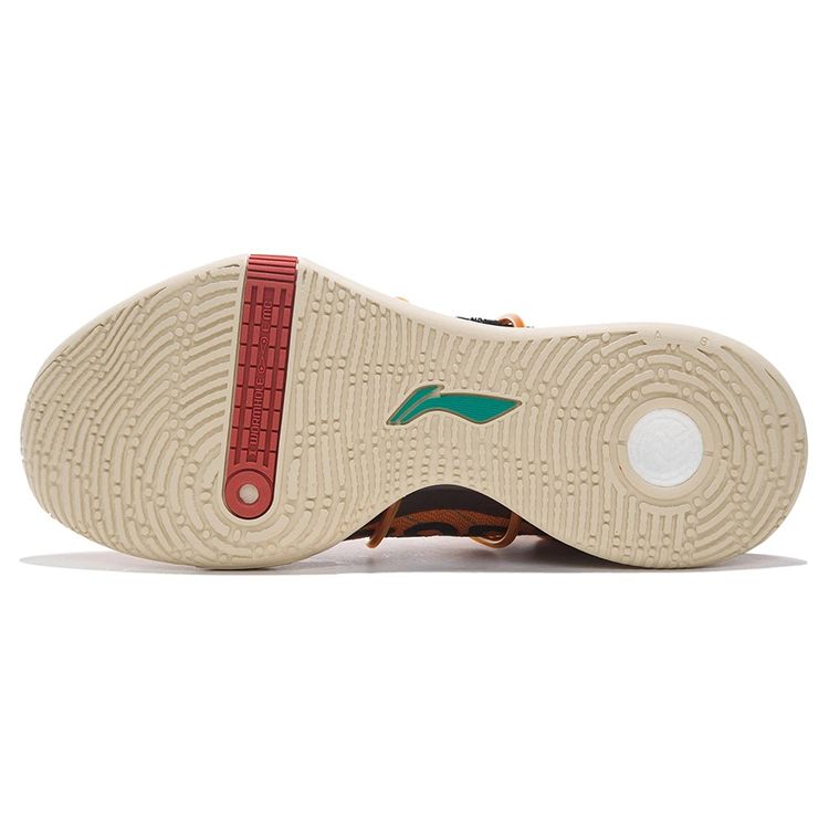 Баскетбольные кроссовки Li Ning Disney X Flash 8 Premium Tigger Low Top мужские кроссовки Jam-Orange ABAS005-2