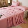 Silk 100% All Cotton Long Staple Cotton  Bed Sheet Bed Linen Solid Color