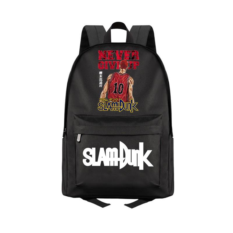 Slam Dunk Backpack Sakuragi Hanamichi Rukawa Kaede Anime School Bag Students