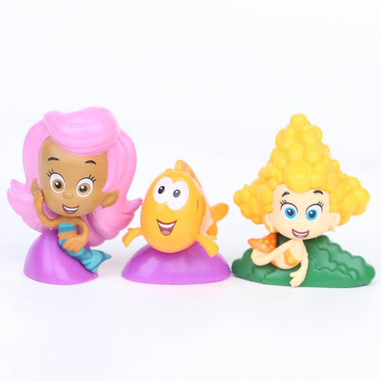 Bubble Guppies And Dora The Explorer Model Ornament With Cartoon Design For Party Decor And Play
